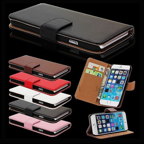 Leather wallet case - leather,
