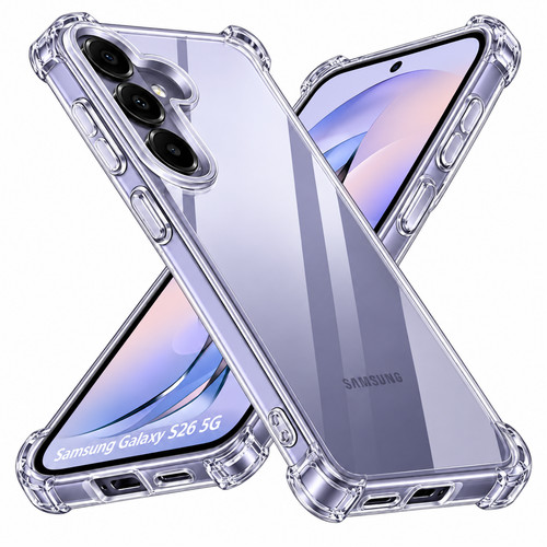 Clear shockproof case for - clear,