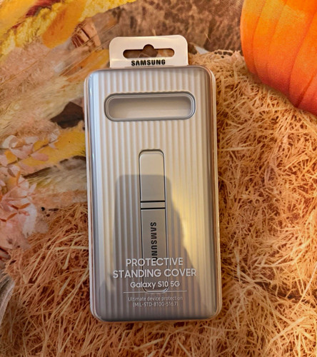 Samsung standing case - case, silver