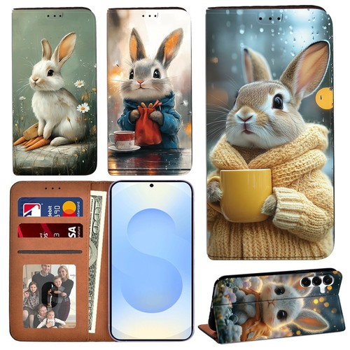 Phone leather cover wallet - leather,